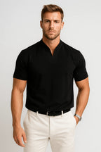 Men's Stand Collar Casual Tee