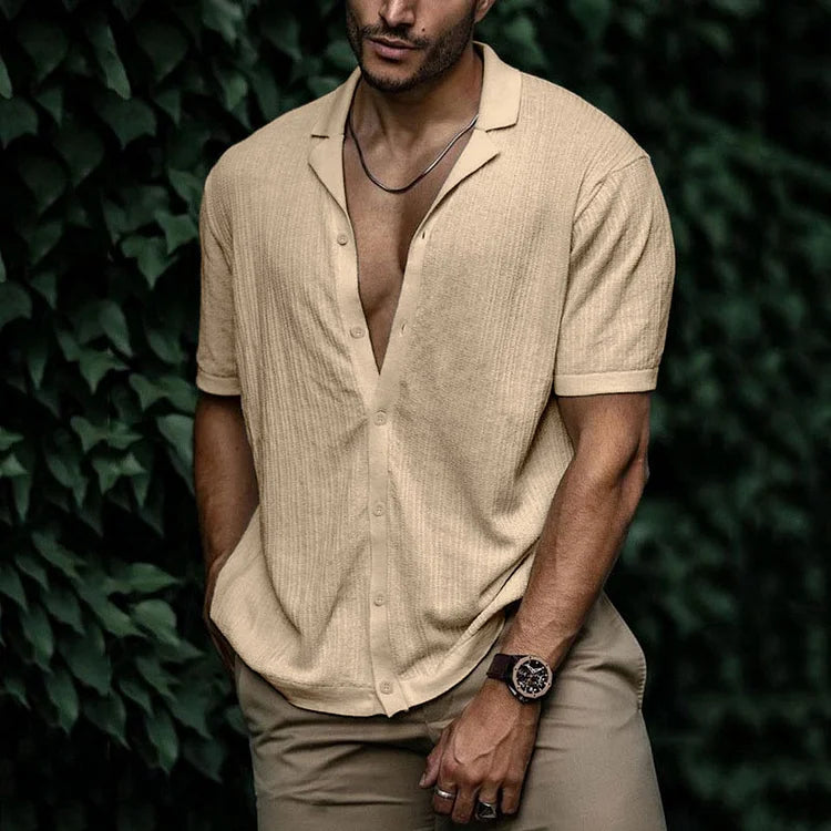 Men’s Relaxed Button Shirt