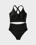 Women's Ribbed High Waist Bikini