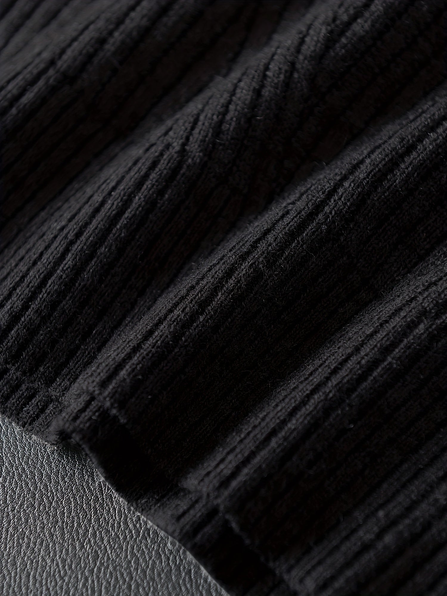 Men’s Black V-Neck Sweater Vest