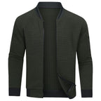 Men’s Textured Bomber Jacket