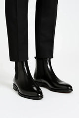 Men's Cap-Toe Dress Ankle Boots