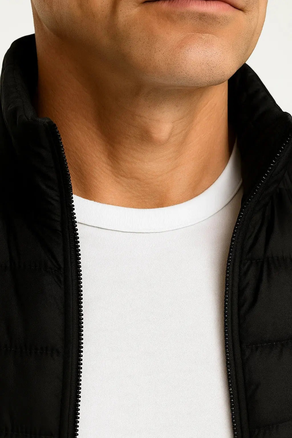 Men's Quilted Zip-Up Vest