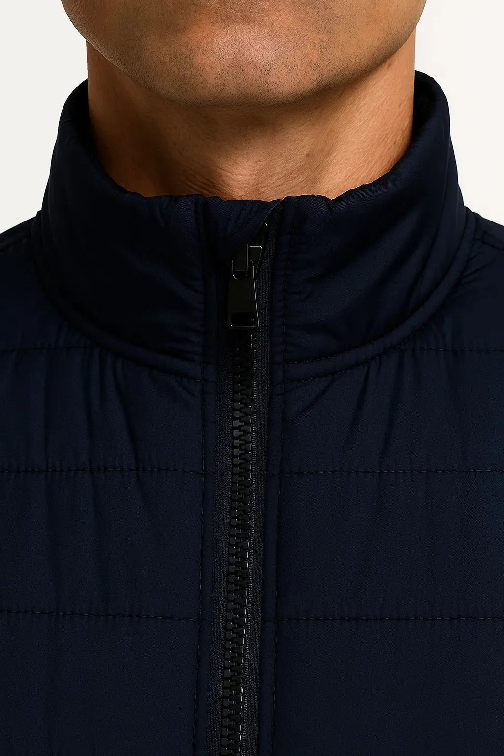 Men's Quilted Zip-Up Vest
