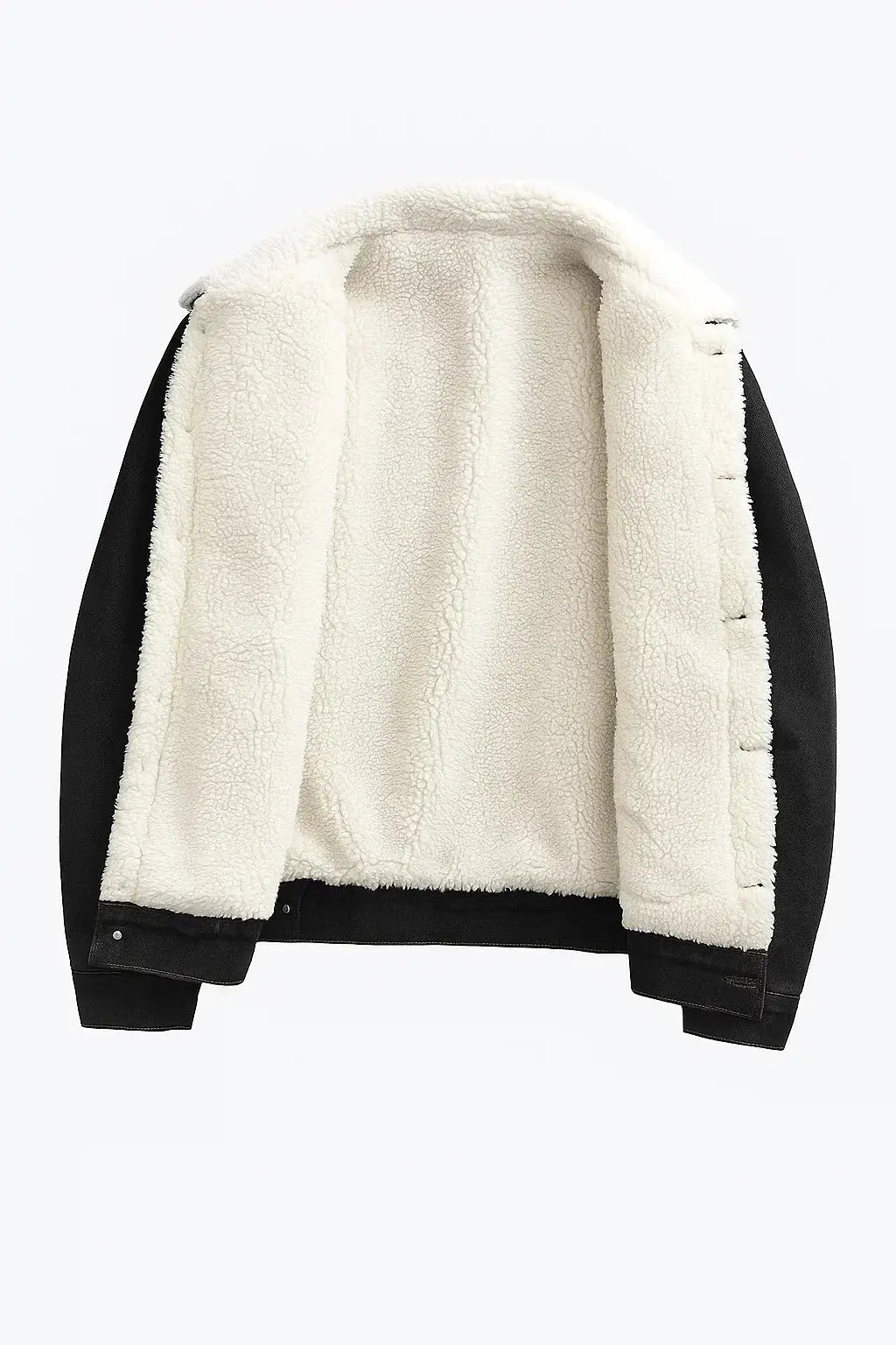 Men’s Contrast Collar Trucker Jacket