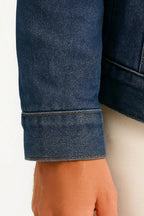Men’s Contrast Collar Trucker Jacket