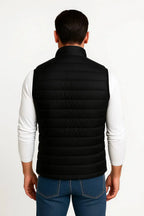 Men's Quilted Zip-Up Vest