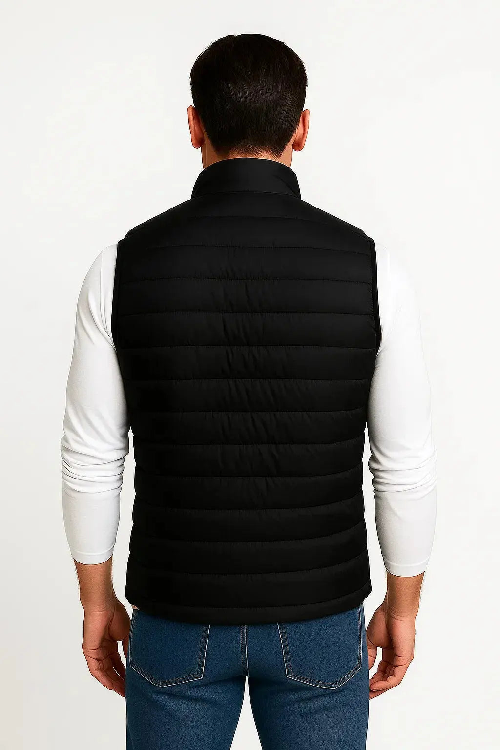 Men's Quilted Zip-Up Vest