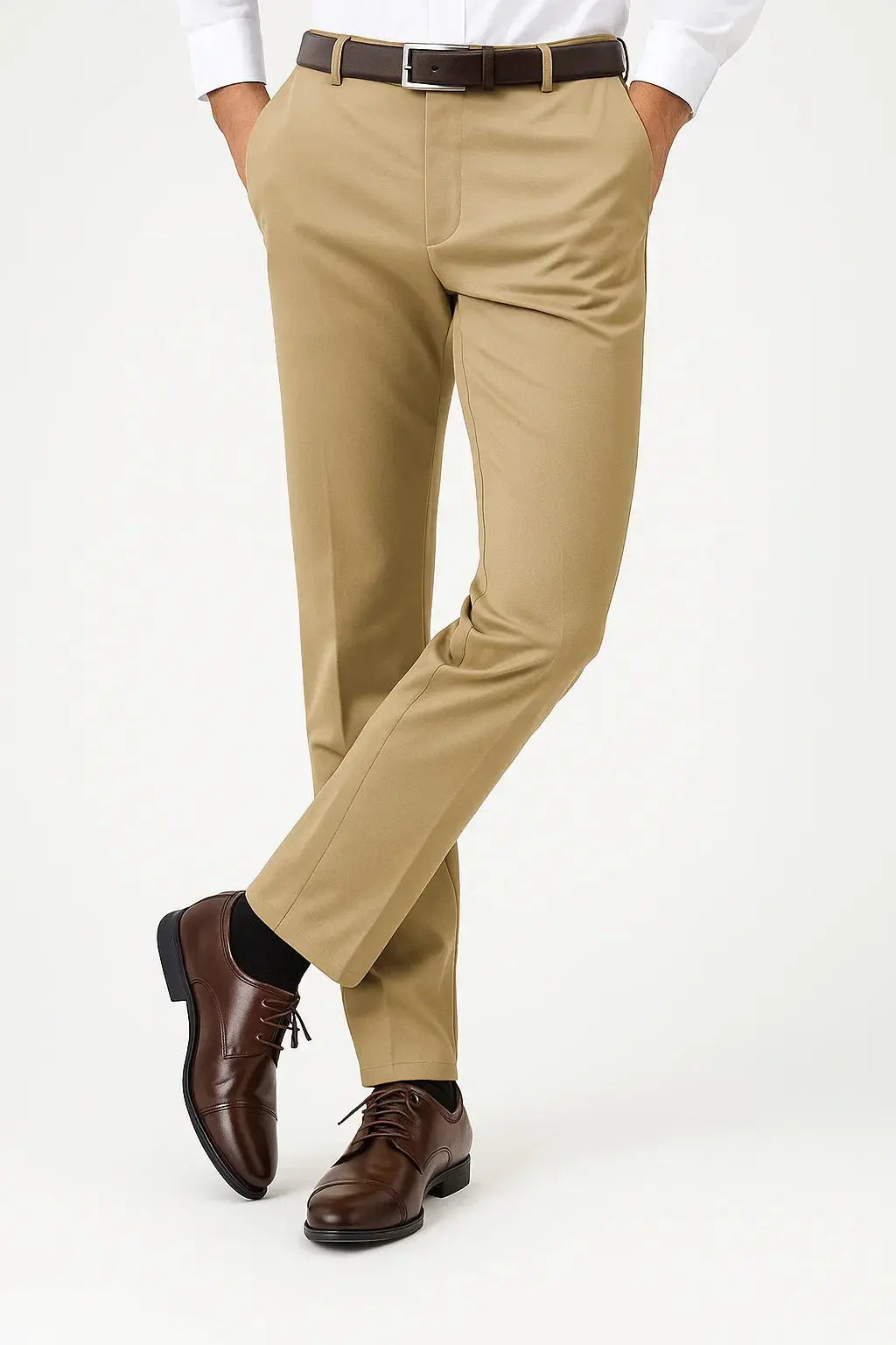 Men’s Formal Straight-Leg Dress Pants