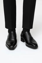 Men's Cap-Toe Lace-Up Dress Shoes
