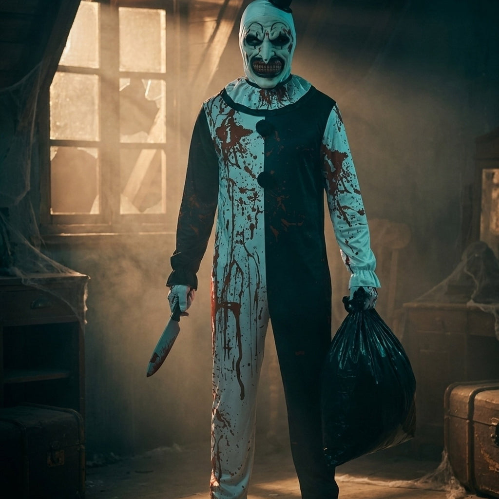 Men’s Halloween Horror Clown Costume