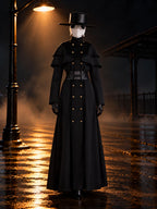 Women’s Halloween Plague Doctor Costume Set