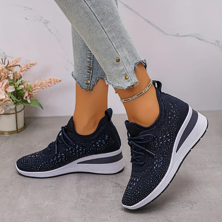Women’s Embellished Wedge Sneakers