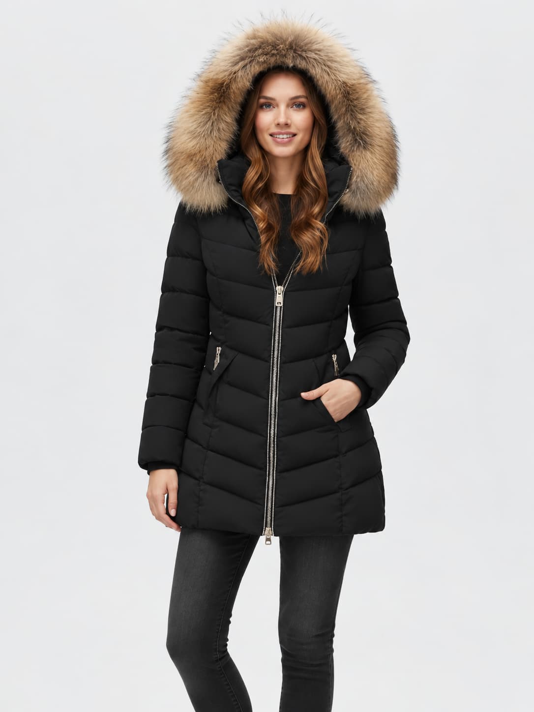 Women’s Hooded Puffer Winter Jacket
