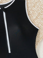 Women's Zip Front One Piece