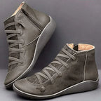 Women’s Lace-Up Side Zip Ankle Boots