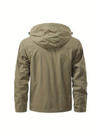 Men’s Utility Jacket with Detachable Hood