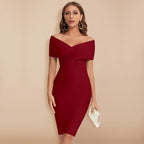 Women's Off Shoulder Bodycon Dress