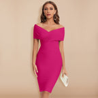 Women's Off Shoulder Bodycon Dress