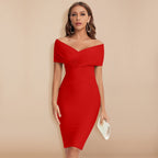 Women's Off Shoulder Bodycon Dress