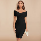 Women's Off Shoulder Bodycon Dress