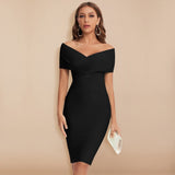 Women's Off Shoulder Bodycon Dress