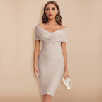 Women's Off Shoulder Bodycon Dress