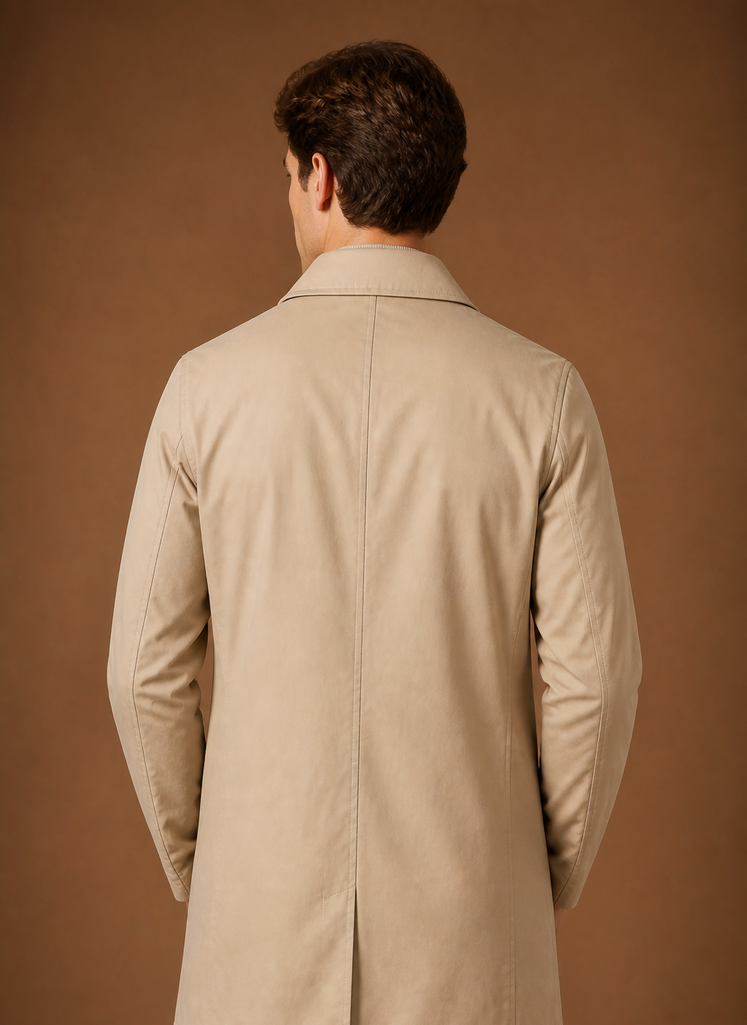 Men’s Longline Collared Jacket