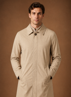 Men’s Longline Collared Jacket