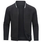 Men’s Textured Bomber Jacket