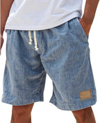 Men's Linen Drawstring Shorts