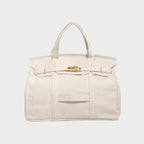 Women’s Structured Top Handle Tote Bag