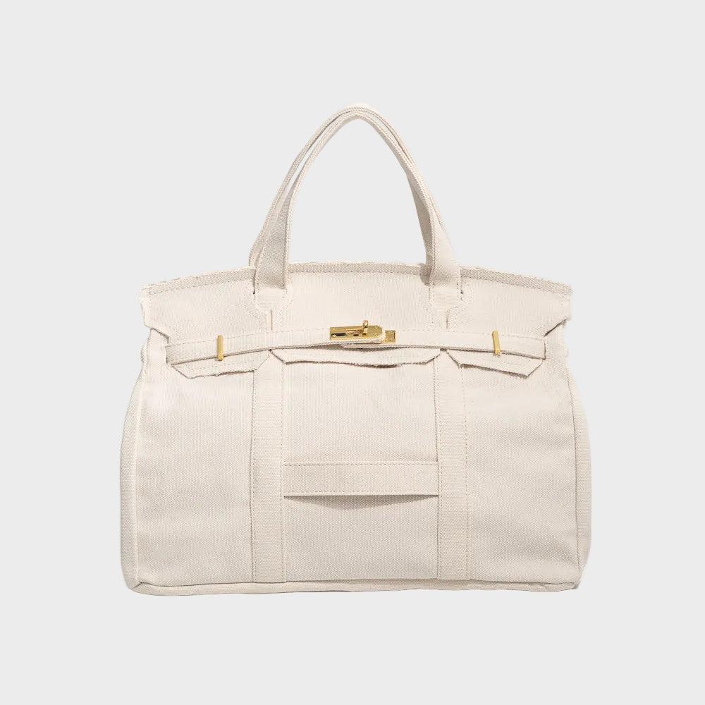 Women’s Structured Top Handle Tote Bag
