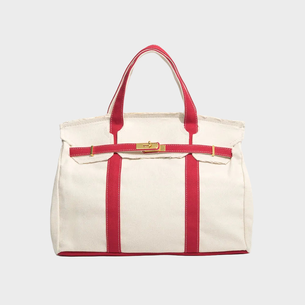 Women’s Structured Top Handle Tote Bag