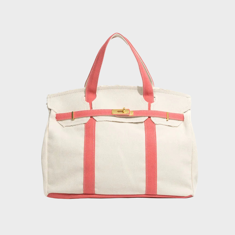 Women’s Structured Top Handle Tote Bag