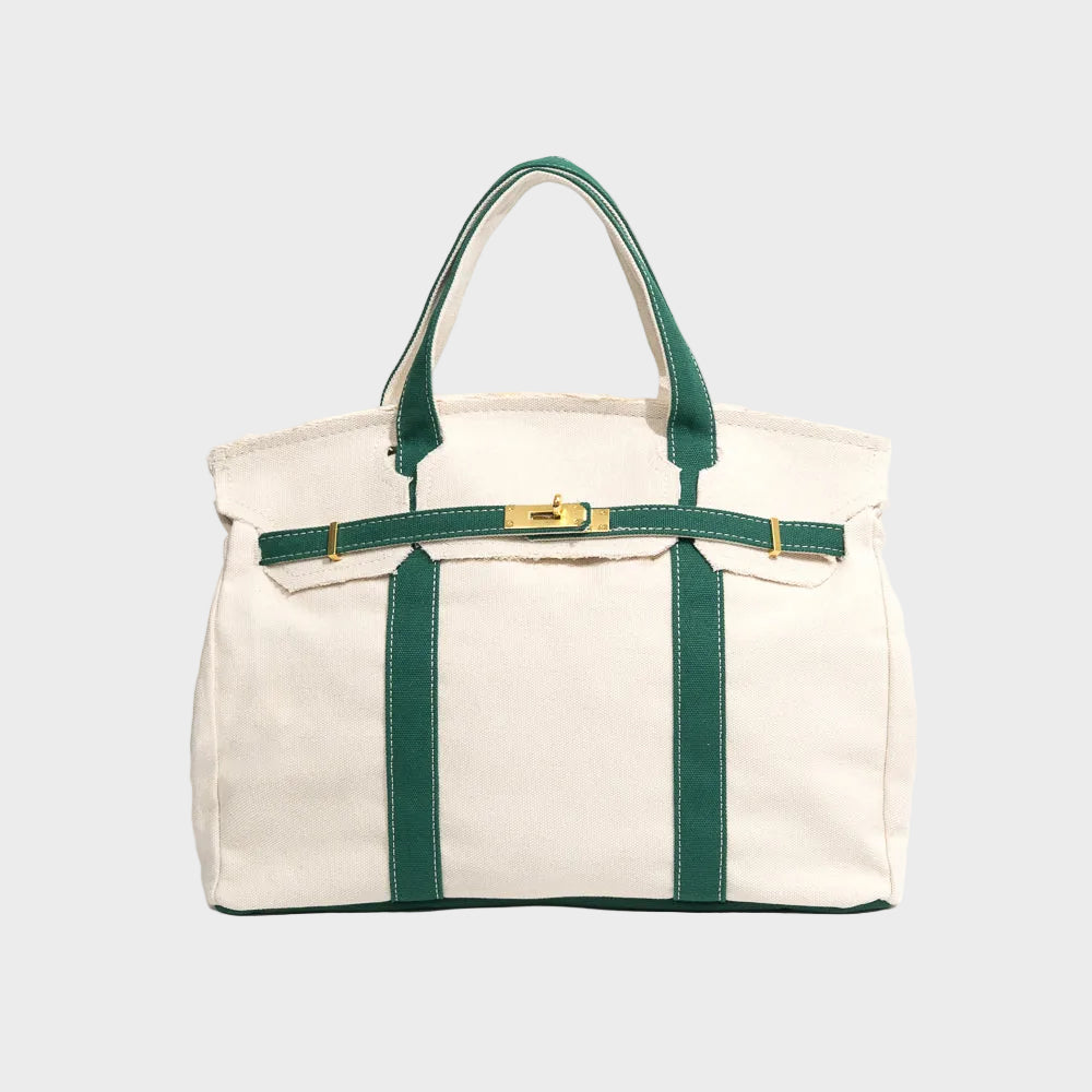 Women’s Structured Top Handle Tote Bag