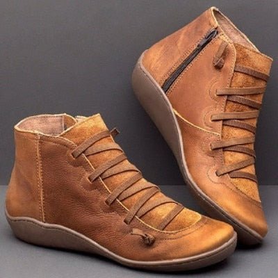 Women's Leather High Top Sneakers
