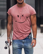 Men's Smiley Graphic T-Shirt