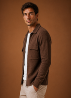 Men's Zip Front Utility Jacket