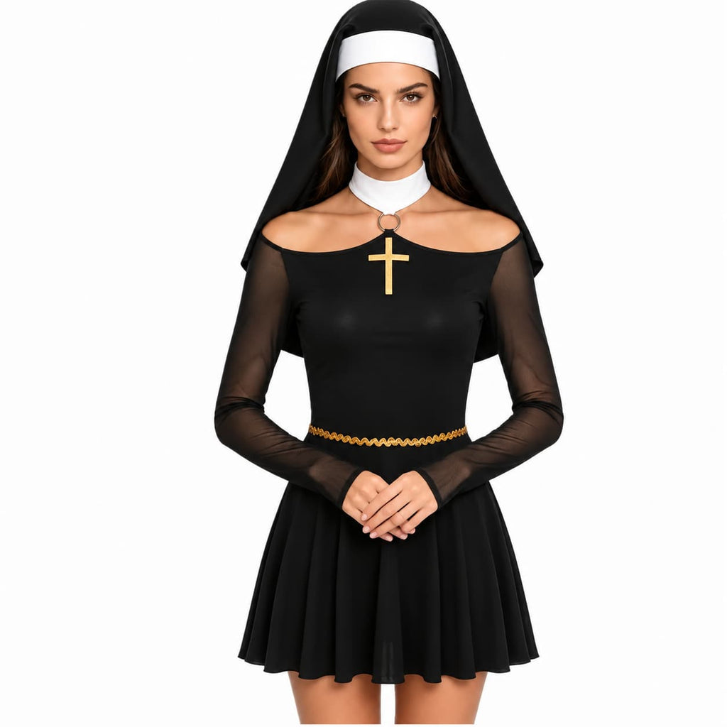 Women’s Sexy Halloween Nun Costume