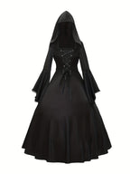 Women’s Halloween Hooded Witch Dress