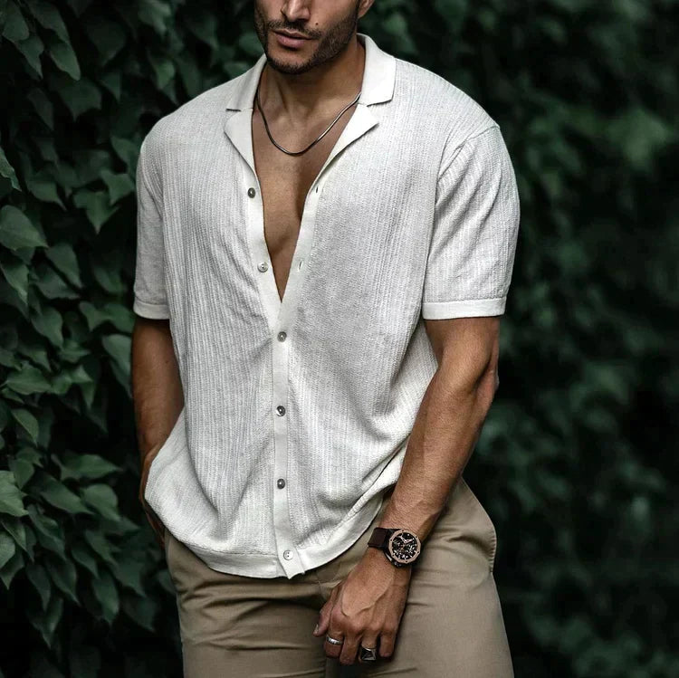 Men’s Relaxed Button Shirt