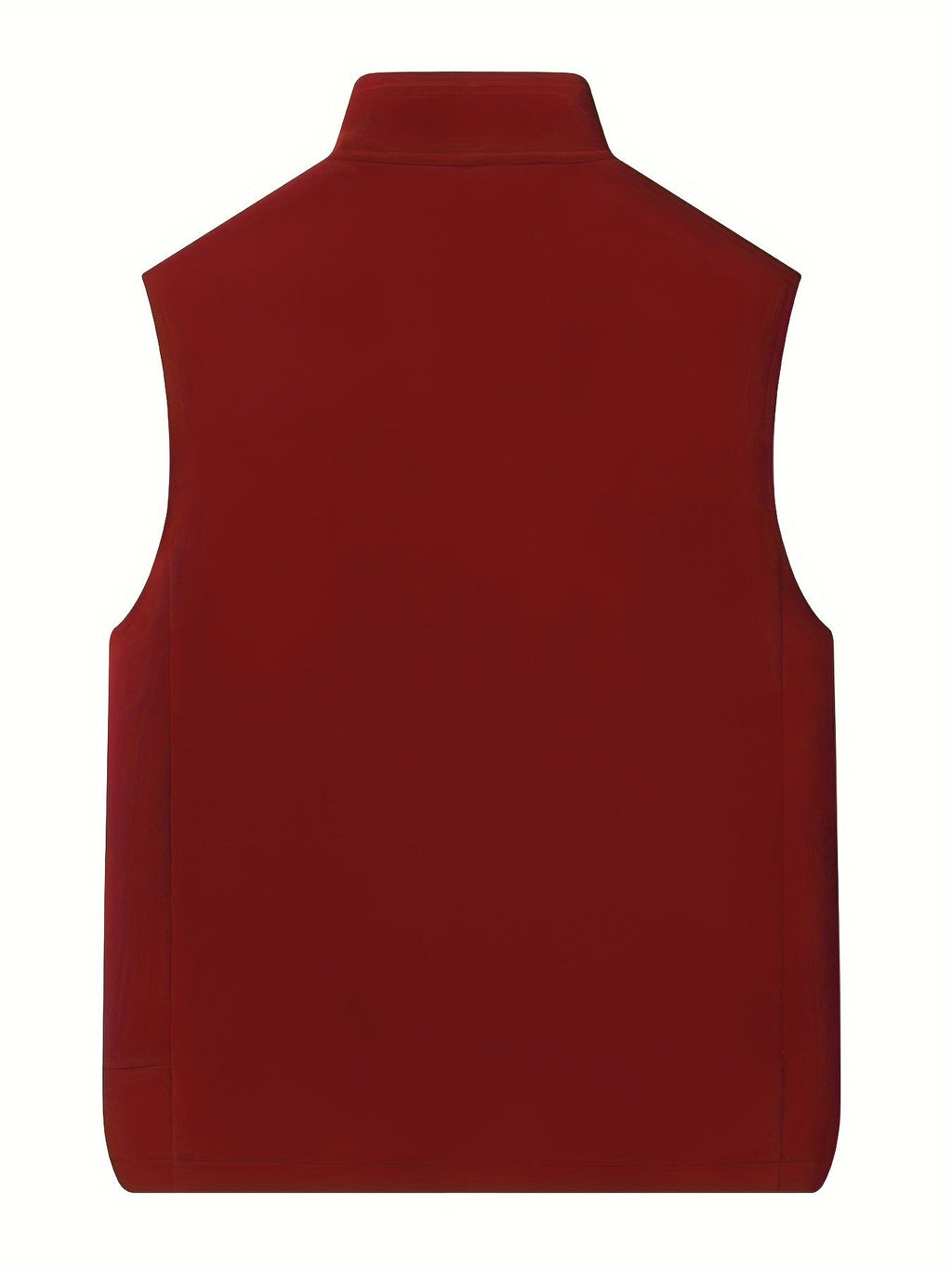 Men's Zip Front Stand Collar Vest