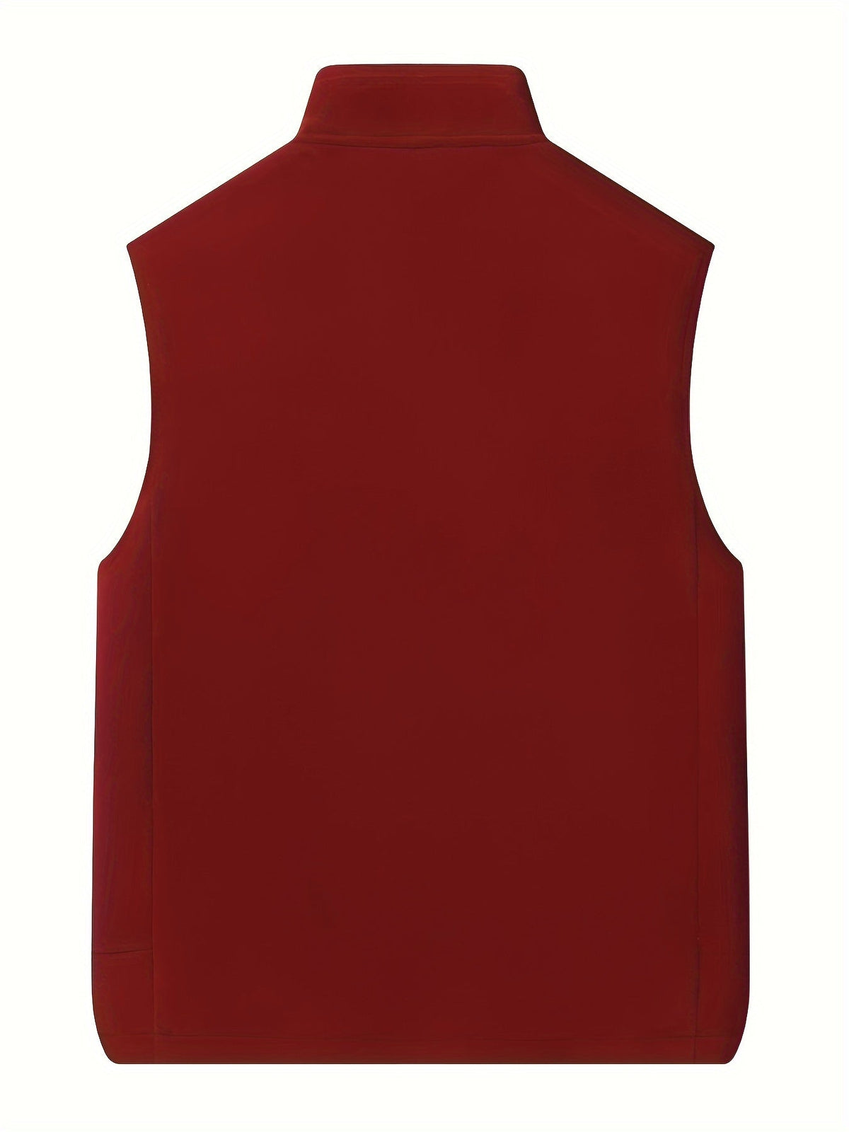 Men's Zip Front Stand Collar Vest