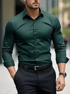 Men's Slim Fit Dress Shirt