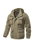 Men’s Utility Jacket with Detachable Hood
