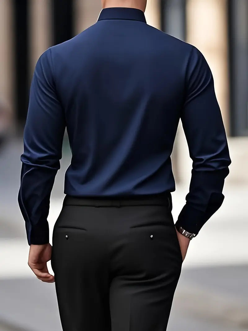 Men's Slim Fit Dress Shirt