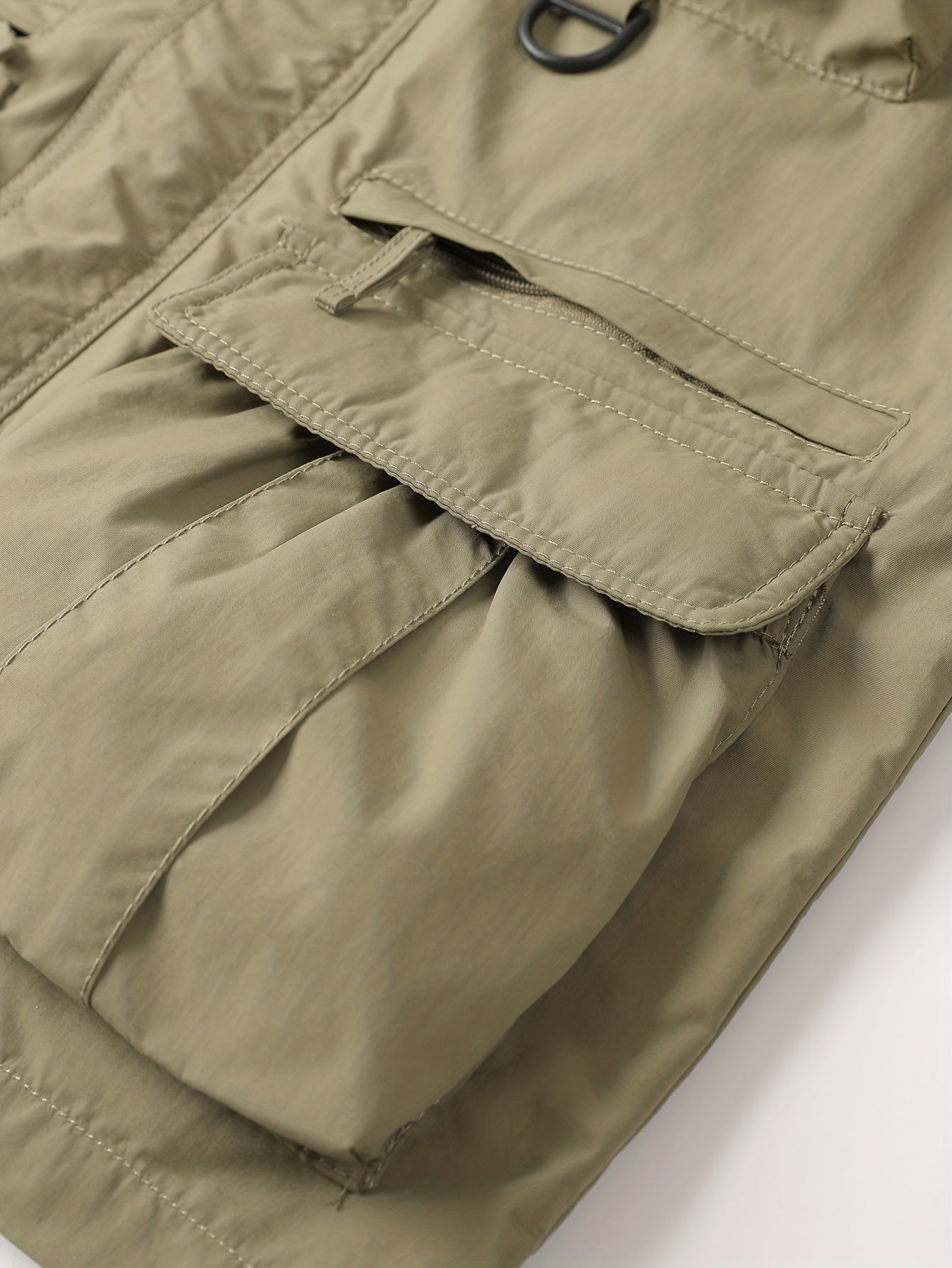 Men’s Utility Jacket with Detachable Hood