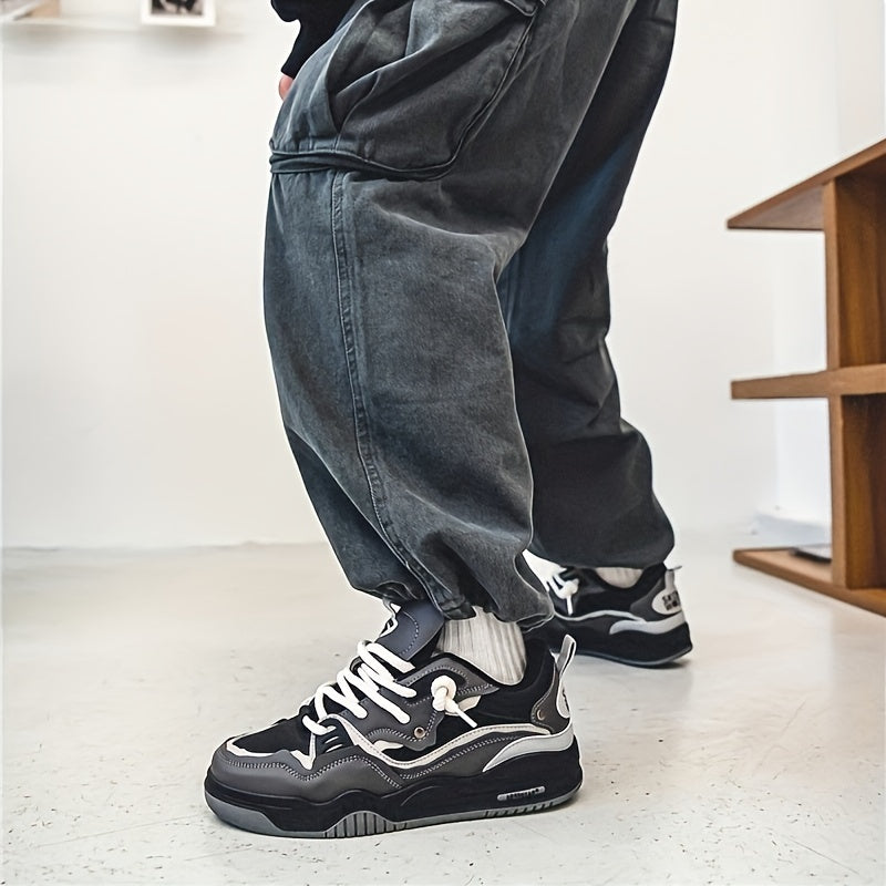 Men’s Chunky Lace-Up Sneakers