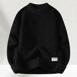 Men's Chunky Knit Crewneck Sweater